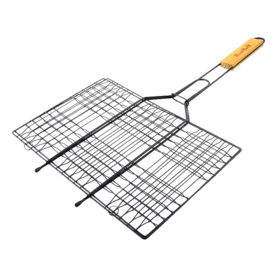 Решетка-гриль 55 (+3) х34х22х2 см антипригарная универсальная 'Твой Пикник' (12110101)