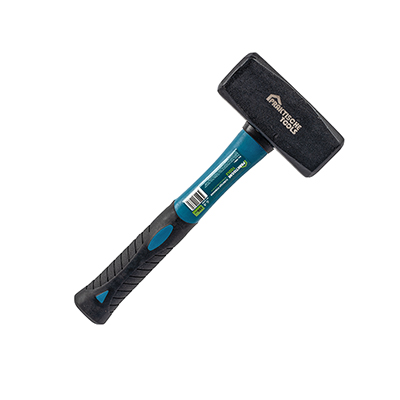 Кувалда кованая `PRAKTISCHE TOOLS`, фиберглассовая рукоятка 280 мм, 2000 г