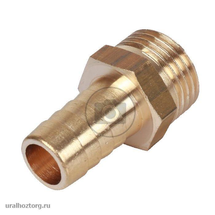 Штуцер 1/2"Ш-Ø 14 мм латунь