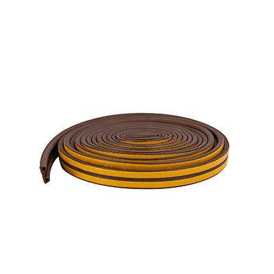 Уплотнитель самоклеящийся `PRAKTISCHE HOME` 9х5,5мм Р-10 м (кор)