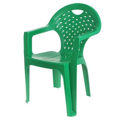 Кресло пластиковое 58х58х80 см зеленый м2609 (А)