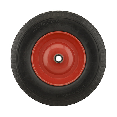 Колесо К Тачке Пенополиуретановое 4,00-8 PU3001-20-90 (2.120.350PU) (d кол 380 мм, d ст 20 мм, L ступицы 90 мм)