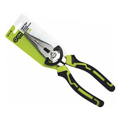 Тонкогубцы 200 мм, шлифованные, двухкомпонентная рукоятка ON , 08-03-200