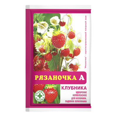 Удобрение для Клубники минеральное 'Рязаночка' 60 г (К/П)