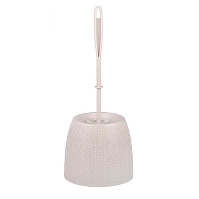 Комплект для туалета "Вязаное плетение"бежевый м6886 (А)