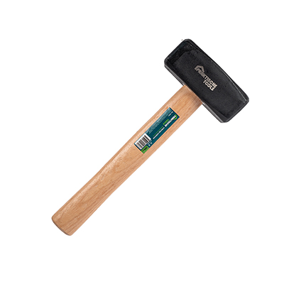 Кувалда кованая `PRAKTISCHE TOOLS`, деревянная рукоятка 280 мм, 2000 г