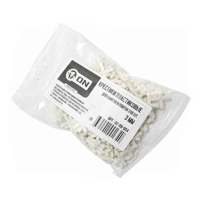Крестики для кафеля и плитки 3 мм (200 шт./упак) ON , 02-08-004