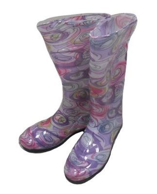 Сапоги Женские ПВХ рисунок ассорти р-р 39 (247)