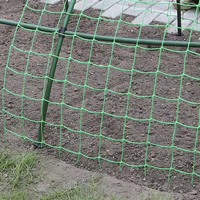 Сетка пластиковая шпалерная 50х50 (2х5м) усиленная Зеленая (Т)