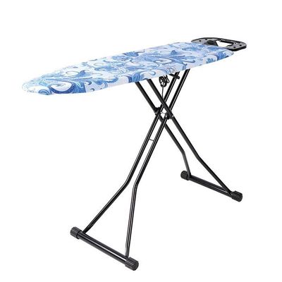 Доска гладильная металл основа "Haushalt м" 122х40см европодст п/утюг розетка удл 1,5м HM (Ника)