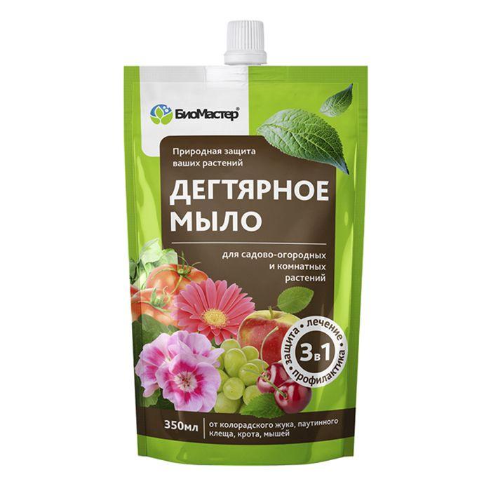 Дегтярное мыло 350 мл (БиоМастер)