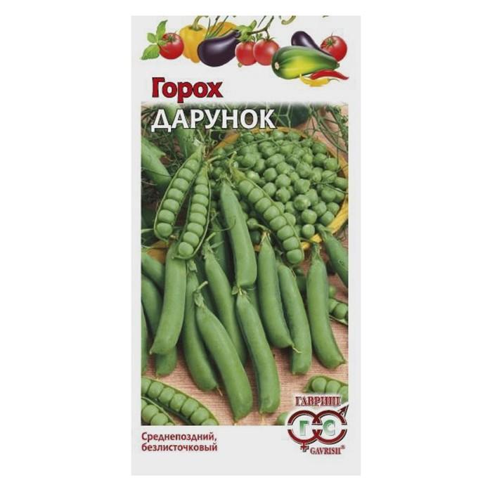 Горох Дарунок, безлисточковый 10 г (Гавриш)