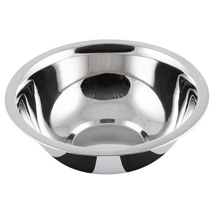 Миска нерж 0,6 л d=15,7 см мерная шкала Bowl-Roll-15