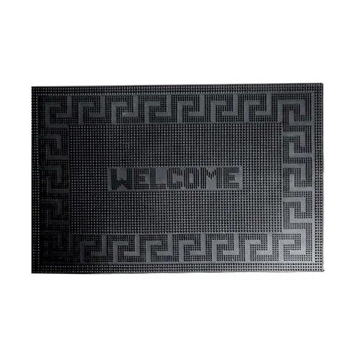 Коврик придверный резиновый 40х60 см BLABAR "Welcome" черный