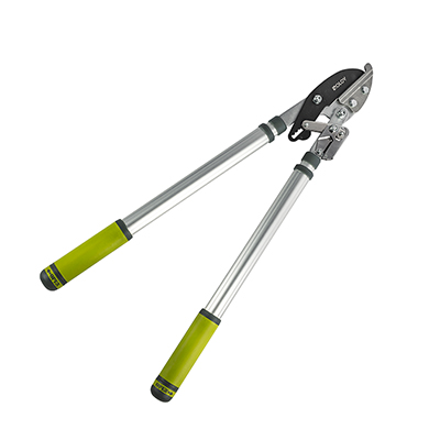 Сучкорез 650-950 мм с наковальней храповым механизмом и  телескопическими алюм ручками `OLOV` PC-3101QH