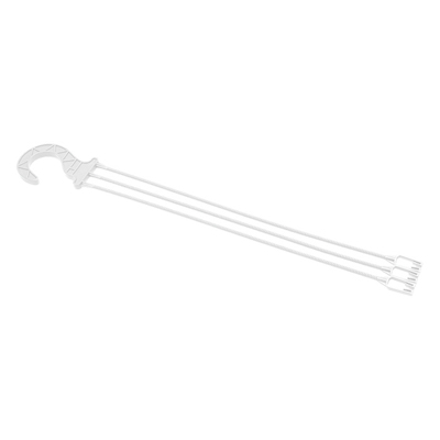 Подвес к кашпо L=40 см белый (ВМС)