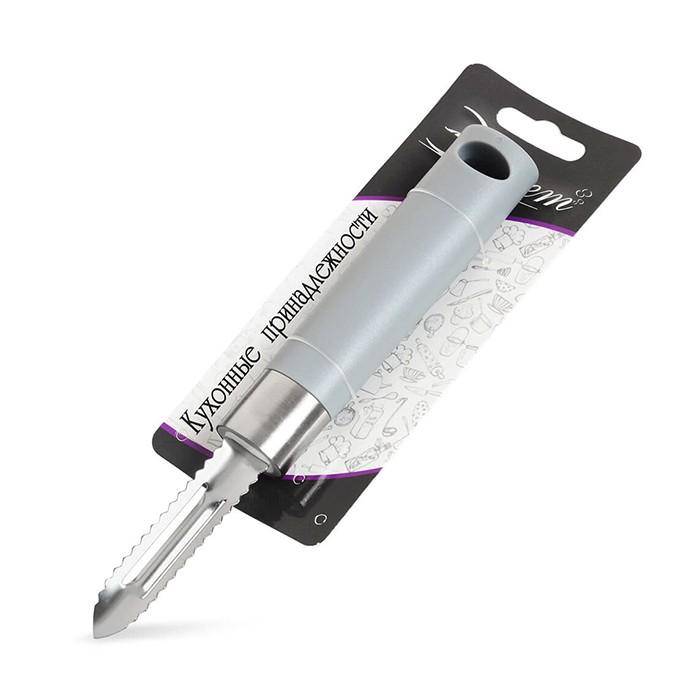 Овощечистка вертикальная ручка пластик ЭТ-73096 (Э)