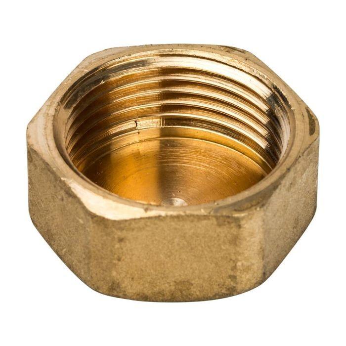 Заглушка 3/4" Г латунь