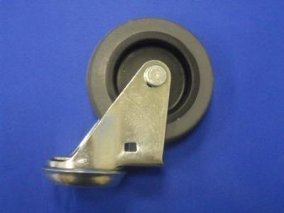 Опора колесная 75мм подшипн. (70кг) под болт М10 серая (И) [уп. 10шт]