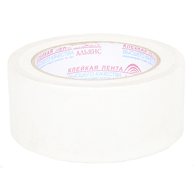 Лента малярная 50 мм х 50 м белая