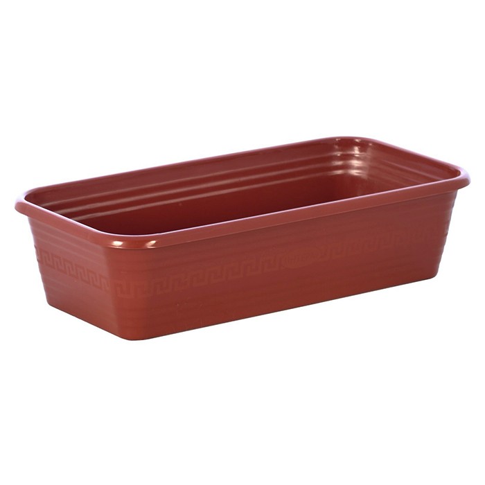 Ящик для рассады 380х190х95 мм коричневый