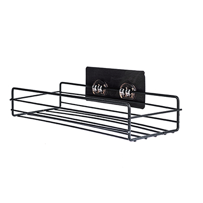 Полка металл 5 х 27 х 11 см 'Praktische Home' черная