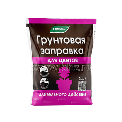 Удобрение Грунтовая заправка для Цветов 100 г (БХЗ)