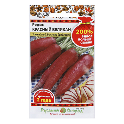 Редис Красный великан, 6 г (НК)