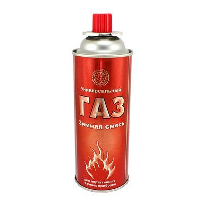 Газ для портативных плит 220 г зимняя смесь (цанговый) (Новосибирск)