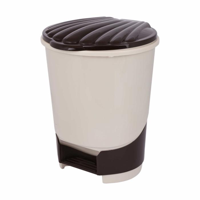 Контейнер для мусора 18 л с педалью сл.кость М1287 (А)