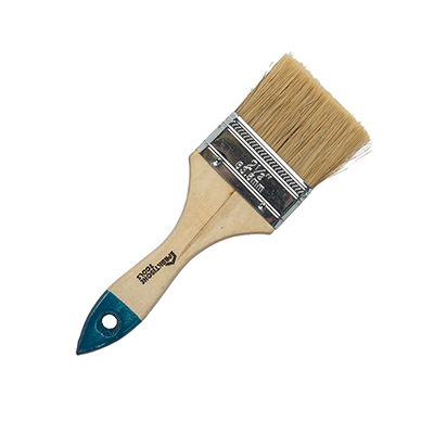 Кисть флейцевая 'Стандарт' КФ- 63*12 натуральный ворс, дерев.ручка 'PRAKTISCHE TOOLS'