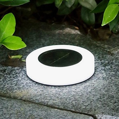 Светильник садовый на солнечной батарее Техно Круг, 10,5х12,5см, 8 LED СТАРТ