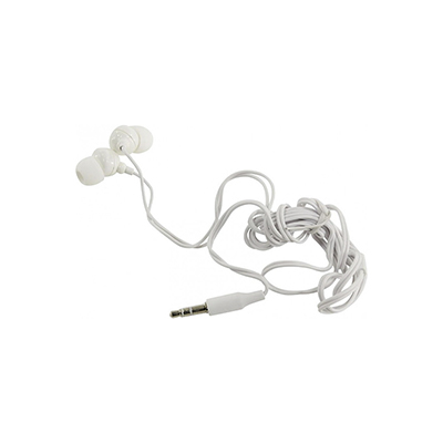 Наушники внутриканальные стерео SmartBuy COLOR TREND, провод 1,2 м, белые