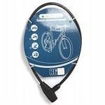 Замок навесной Апекс PD-81-65 трос, авт, 2 англ кл,650 мм d-8мм