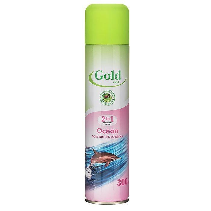 Освежитель воздуха `Gold Wind Ocean` 300мл 405см3 (Сибиар)