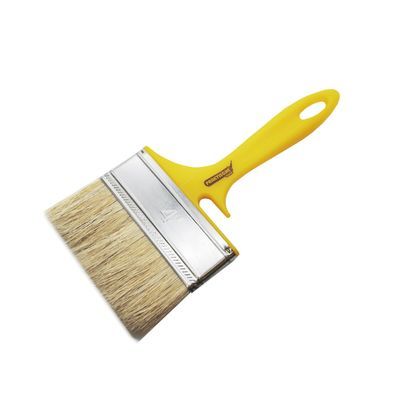 Кисть флейцевая 'Эксперт' КФ-100*12 натуральный ворс, пласт.ручка 'PRAKTISCHE TOOLS'