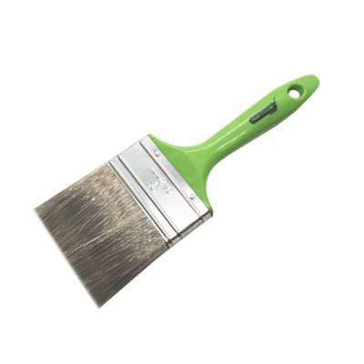 Кисть флейцевая 'Профи' КФ- 75*16 искуственный ворс, пласт.ручка 'PRAKTISCHE TOOLS'