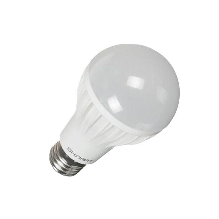 Лампа светодиодная 10 Вт ЛОН А60  Е-27 4000К (естеств.бел. свет)  Онлайт