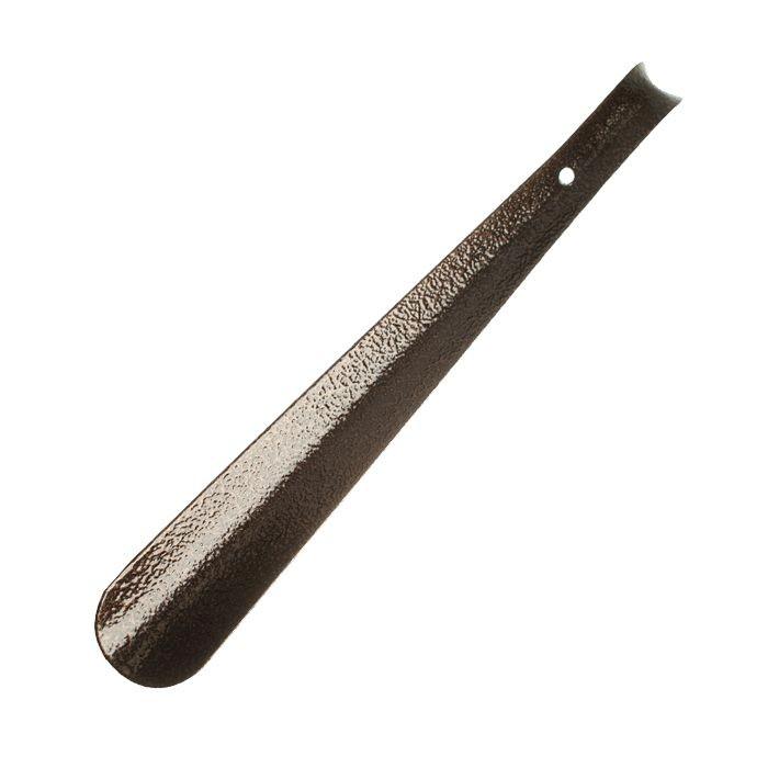 Рожок для обуви 30 см с крючком металл