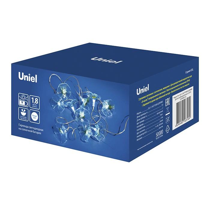 Гирлянда садовая на солнечной батарее GLORYBIND (Uniel)