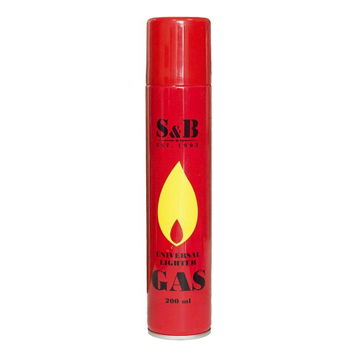 Газ для зажигалок 200 мл (290 см3) 'S&B'