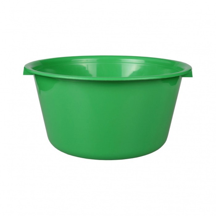 Таз пласт 12 л с ручками 'Крепыш' цвет в асс к349 (А)