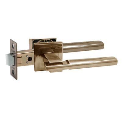 Защелка дверная `ЧИБИС` Готовое решение КРОНОС (бронза) б/фикс