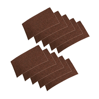 Бумага наждачная шлифовальная в листах `PRAKTISCHE TOOLS`, на бумажной основе водостойкая, 230 х 280 мм, Р80