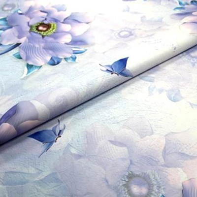 Клеенка н/ткани 1,37х20 м розы/фон голубой `Print` GW-21096 (GW)