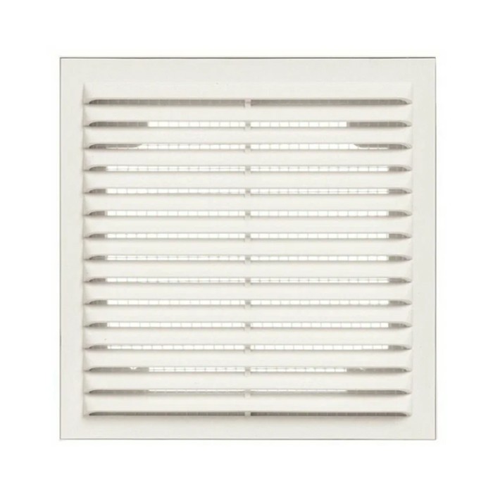 Решетка вентиляционная 190х190 пласт, сетка (бел) (Омск)