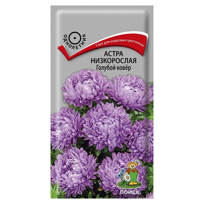 Астра низкорослая Голубой ковер 0,2гр. (Поиск)