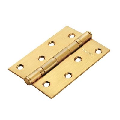 Петля  100х75х2.5-2ВВ `ЧИБИС` (матов золото) универс,саморезы