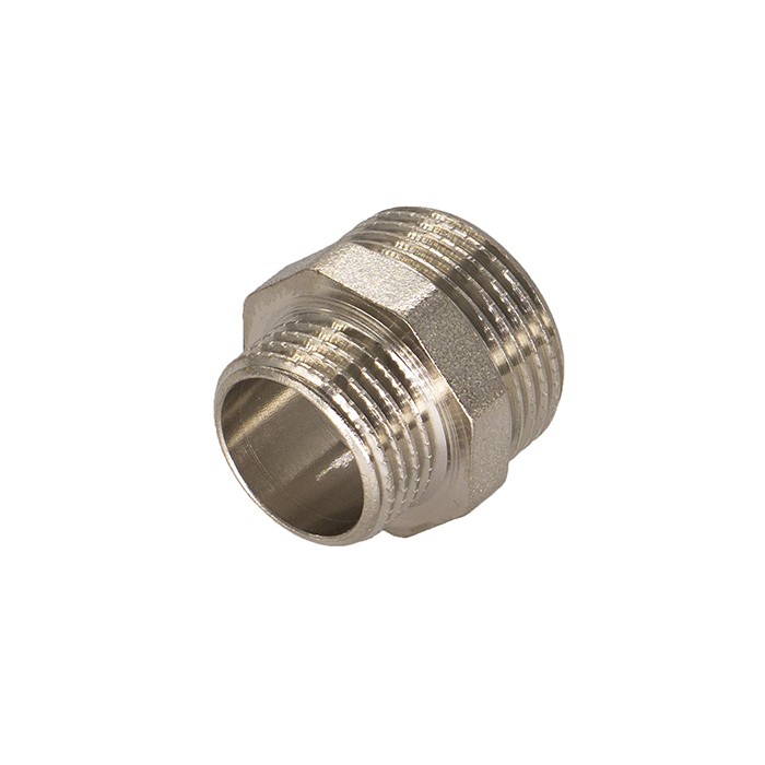 Ниппель переходной 3/4"x1/2" Ш/Ш латунь CTM