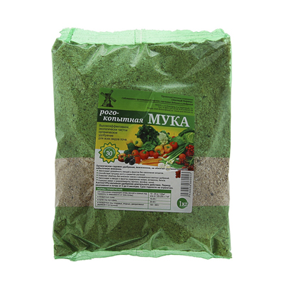 Удобрение Мука рогокопытная 1 кг (Знатный фермер)